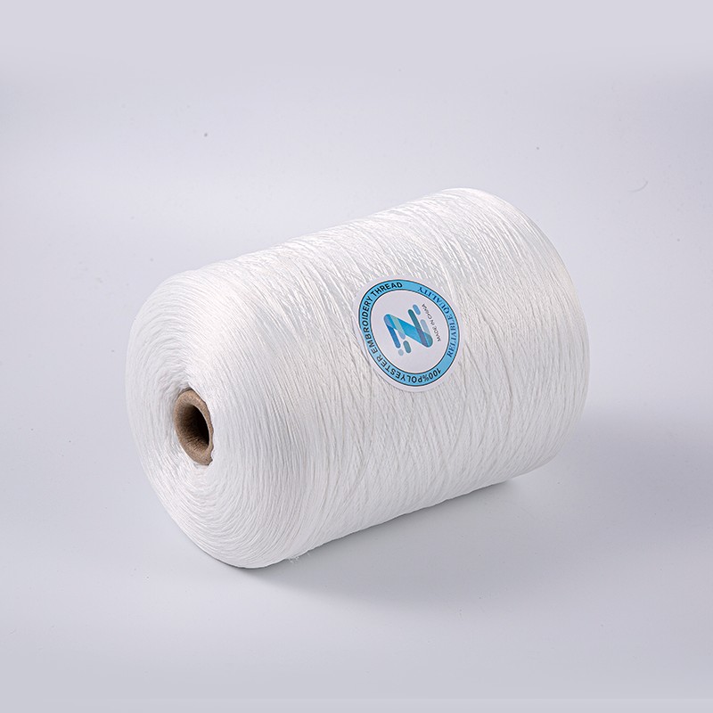 Snáithe bróidnéireachta poileistear 150d snáth abhras bainne bog do lása GPO Snáithe bróidnéireachta poileistear 150d snáth abhras bainne bog do lása GPO