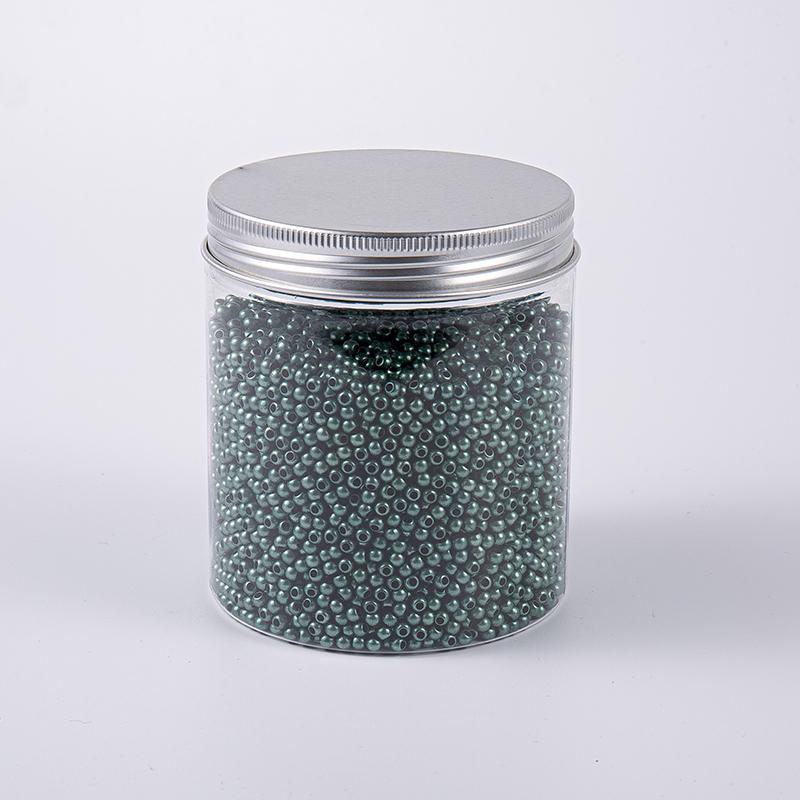 Black Pearl Stíl 3.0mm Beads Gloine bróidnéireachta